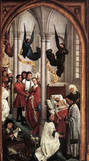 WEYDEN, Rogier van der Seven Sacraments oil painting image